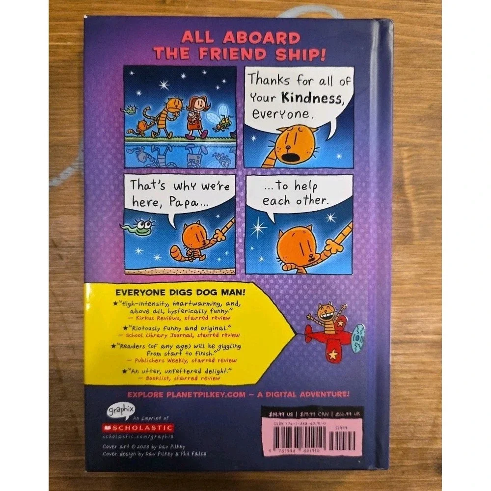 NEW Set Of 3 Captain Underpants,‎ Big Nate & Dog Man Books